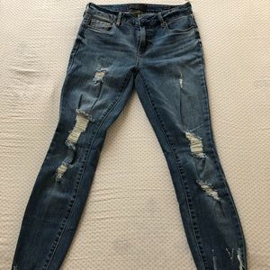 Kendall + Kylie Low rise jeans for sale